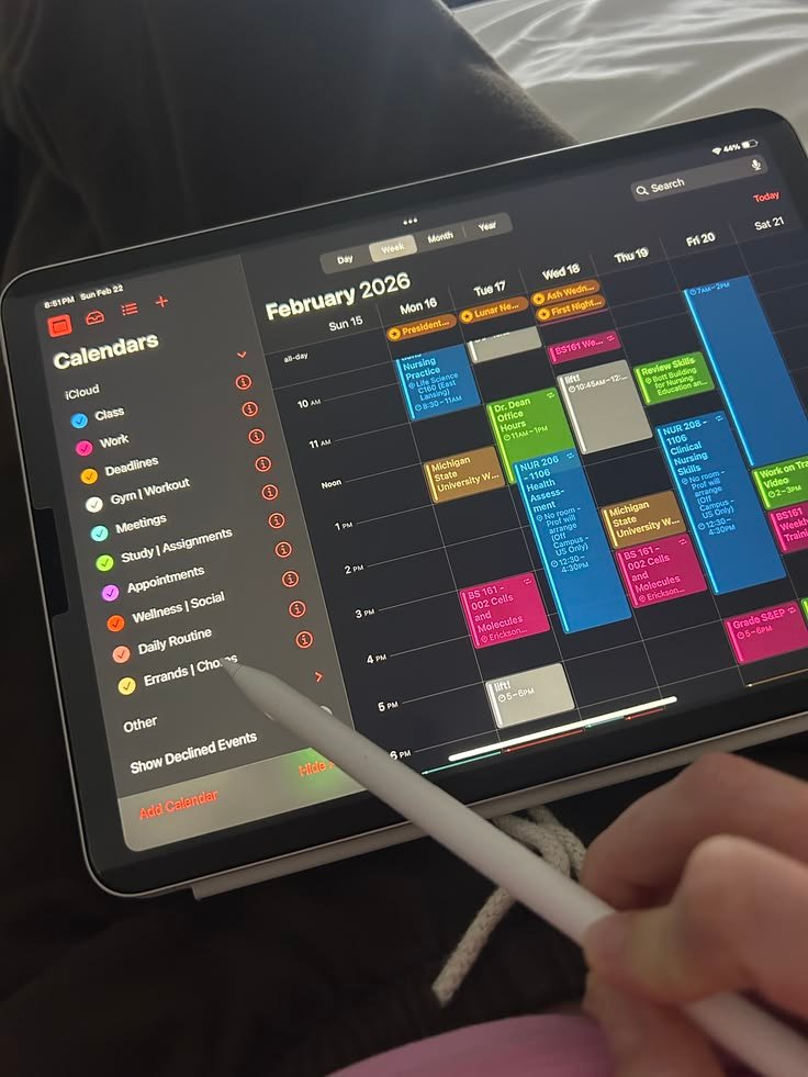 Calendar and timeline planning